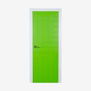 puerta color verde