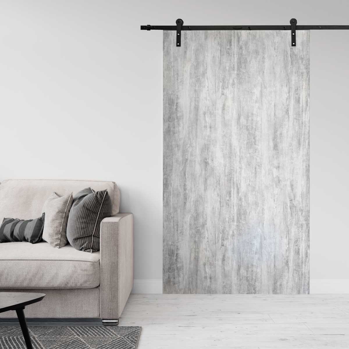 puerta corredera lisa