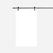 puerta blanca corredera