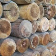 postes madera tratados