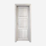 puerta blanca rustica