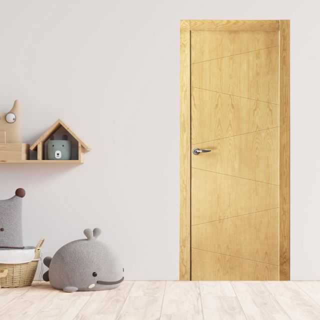 puerta-maciza-6-rayas-habitacion