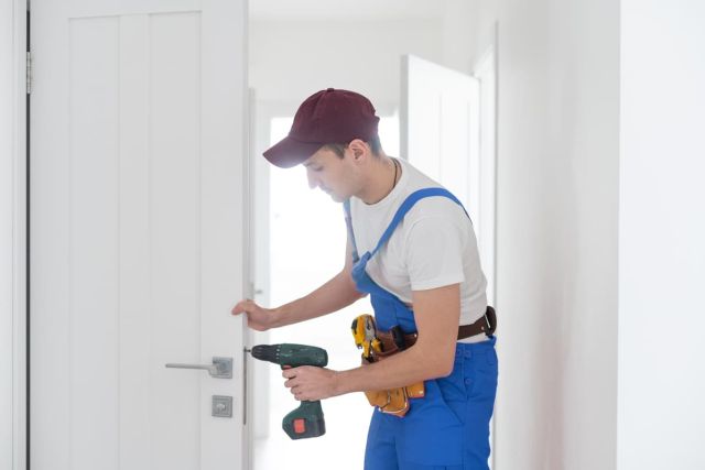 maestro ajusta herrajes puerta plastico blanca