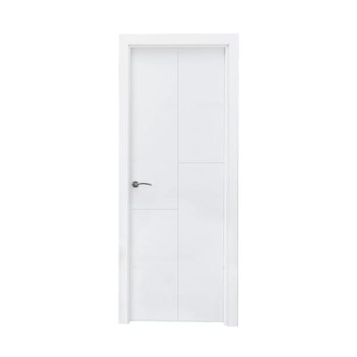 puerta blanca 3 rayas