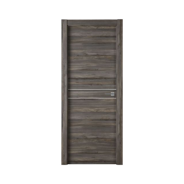 puerta laminada X2007 vulcano con greca blanca