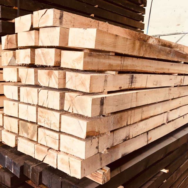 Traviesas de roble ecológicas