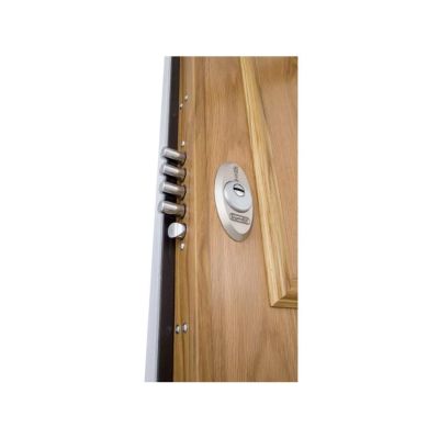 puerta exterior cerradura