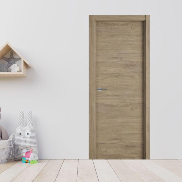 puerta-melamina-roble-habitacion