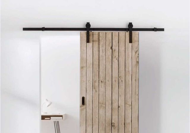 puerta corredera rustica