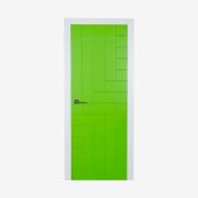 puerta color verde