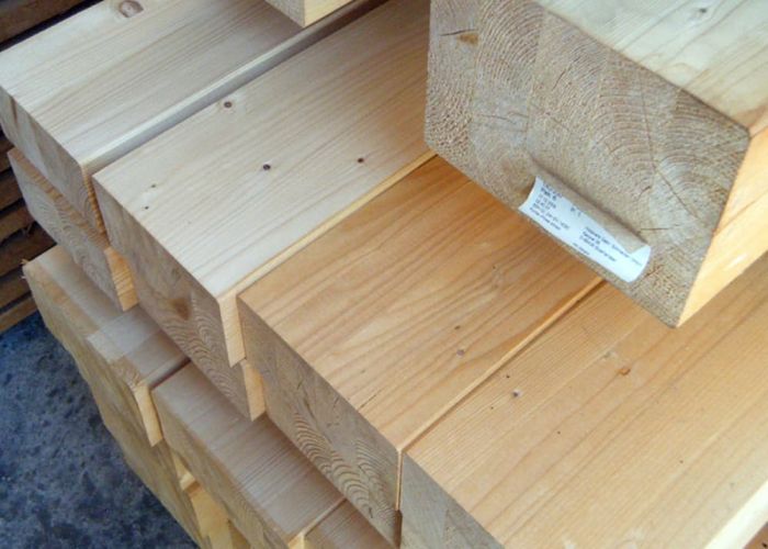 vigas laminadas de abeto