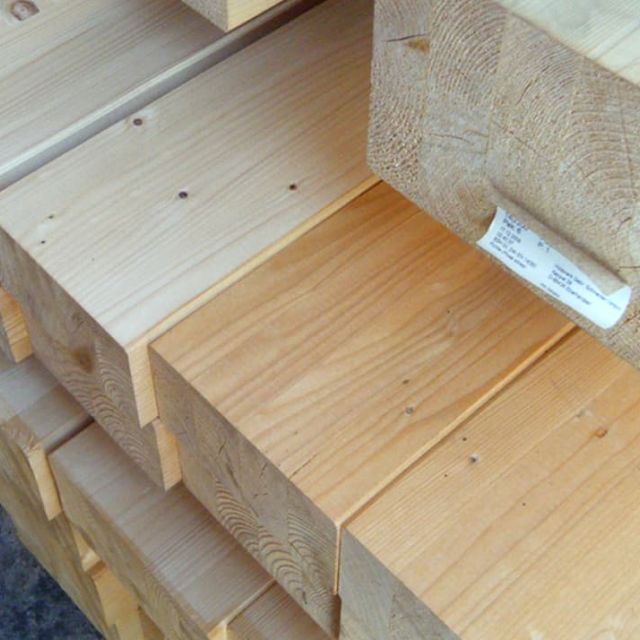 vigas laminadas de abeto